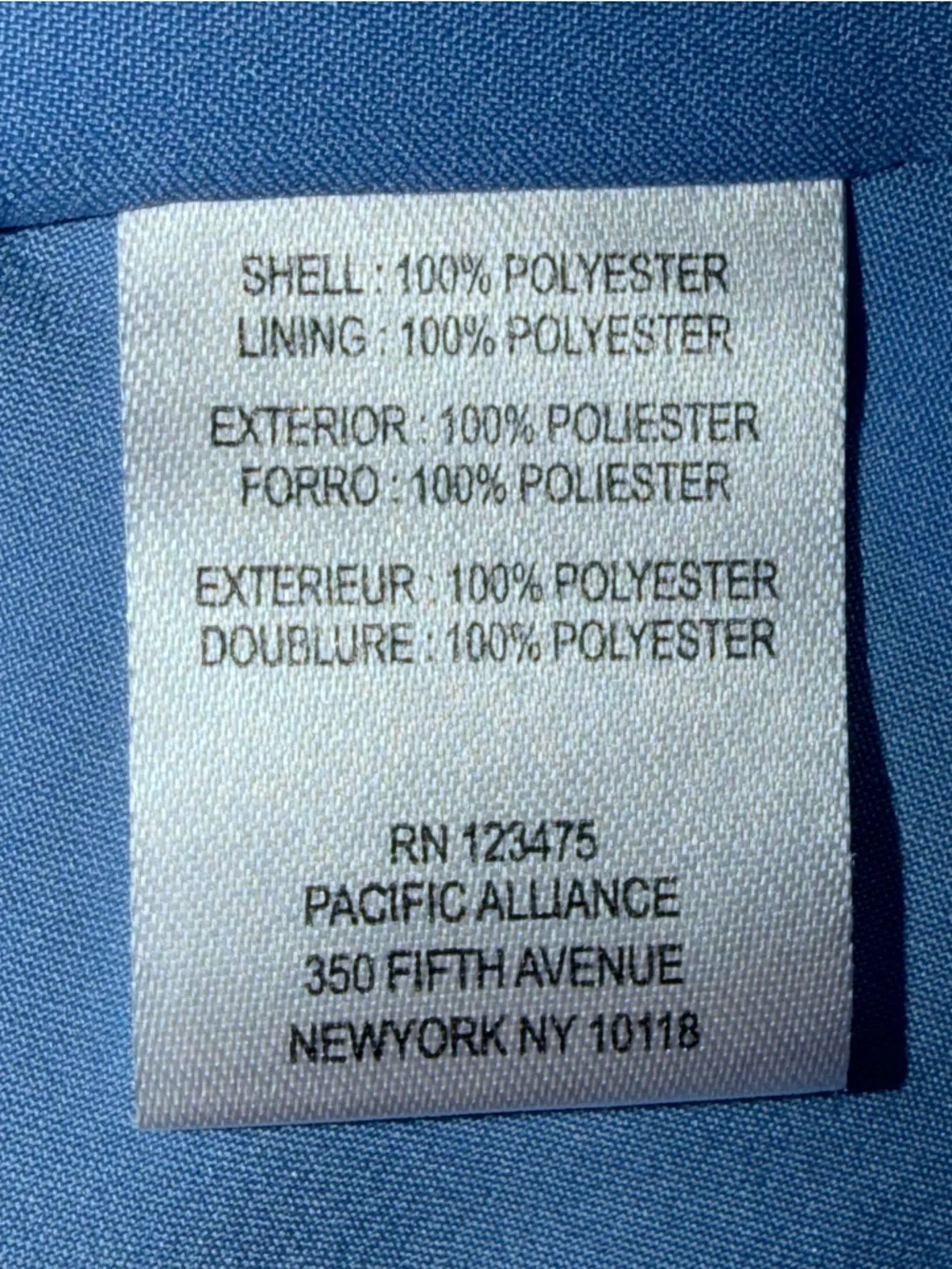 Tahari Faux Wrap Midi Dress Clematis Blue Floral Plus 22W Flowy Wedding Spring - Picture 10 of 11